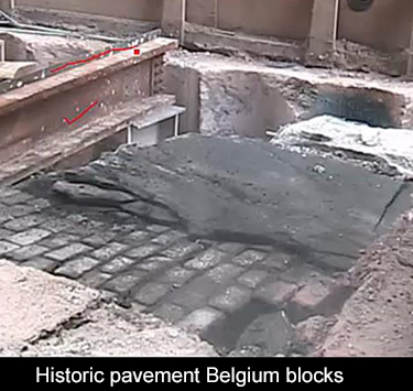 Belgium blocks. A lot of people call them cobblestones